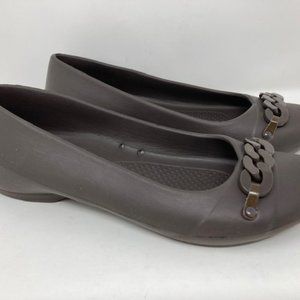 Crocs Women's Gianna Chain Link Sz 8